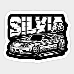 Silvia S15 (White Print) Sticker